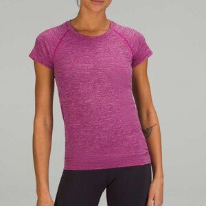 Lululemon Swiftly Tech Short Sleeve Shirt 2.0 In Wee Are From Space Sonic Size 8